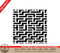 Brick Maze SVG 