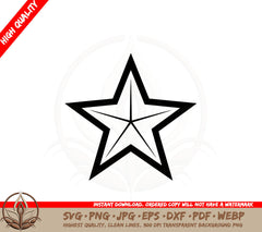 Bright Star SVG 