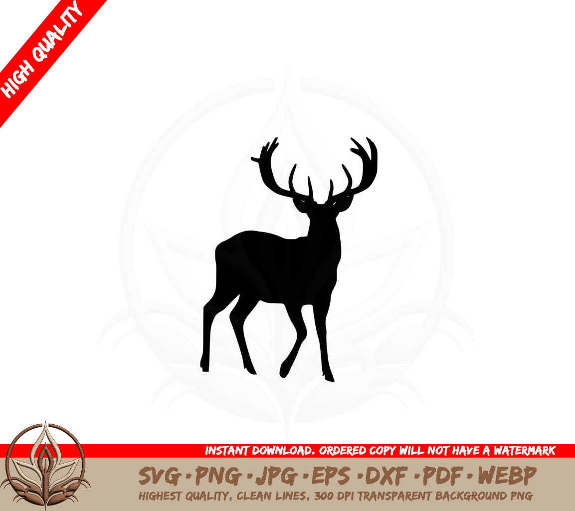 Buck Silhouette SVG 