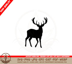 Buck Silhouette SVG 