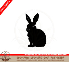Bunny Companion SVG 