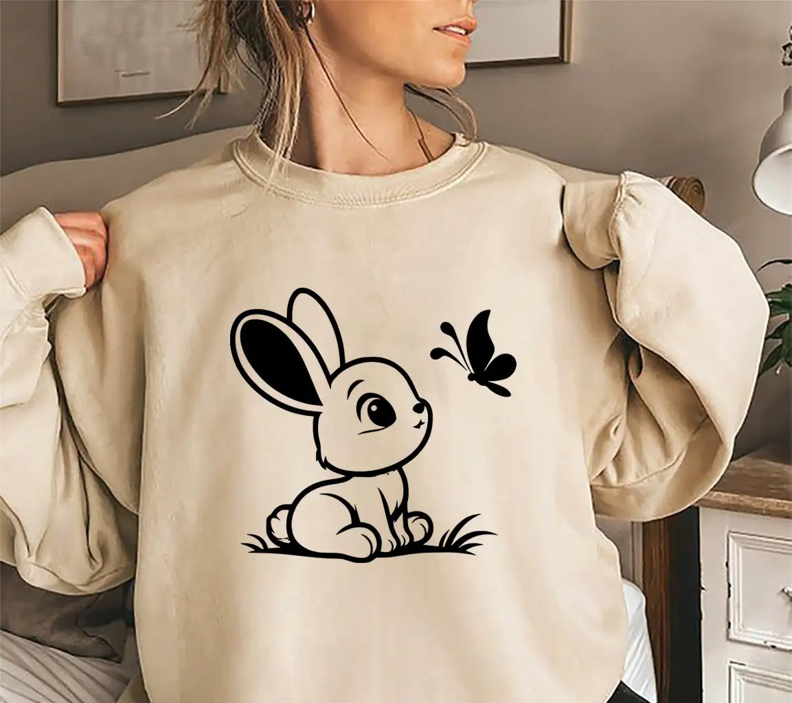 Bunny And Butterfly