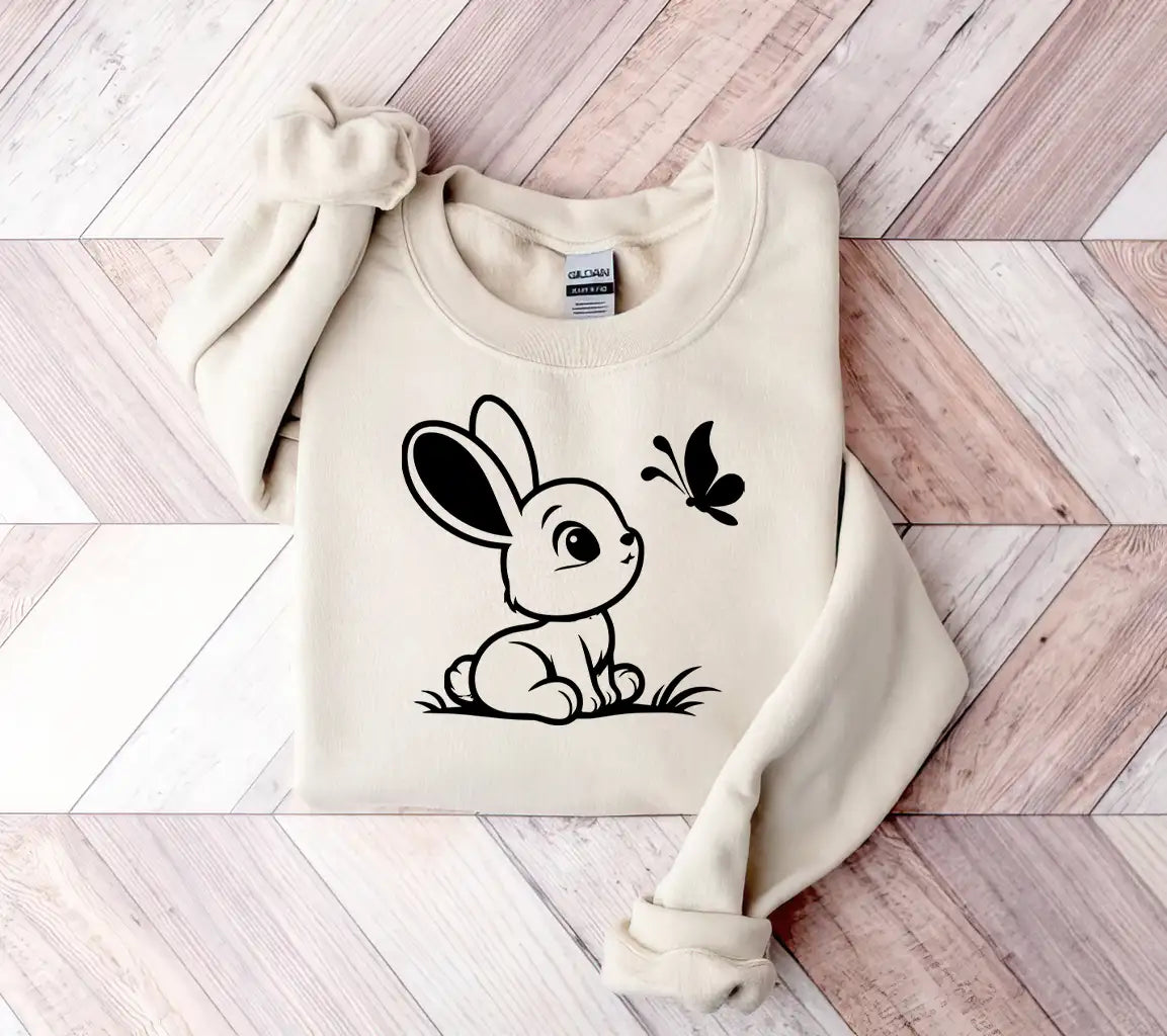Bunny And Butterfly
