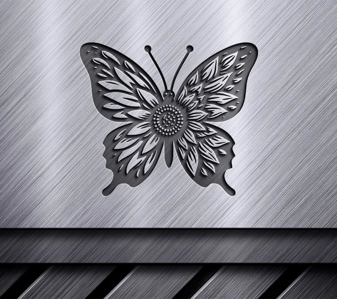 Butterfly Flower Mosaic