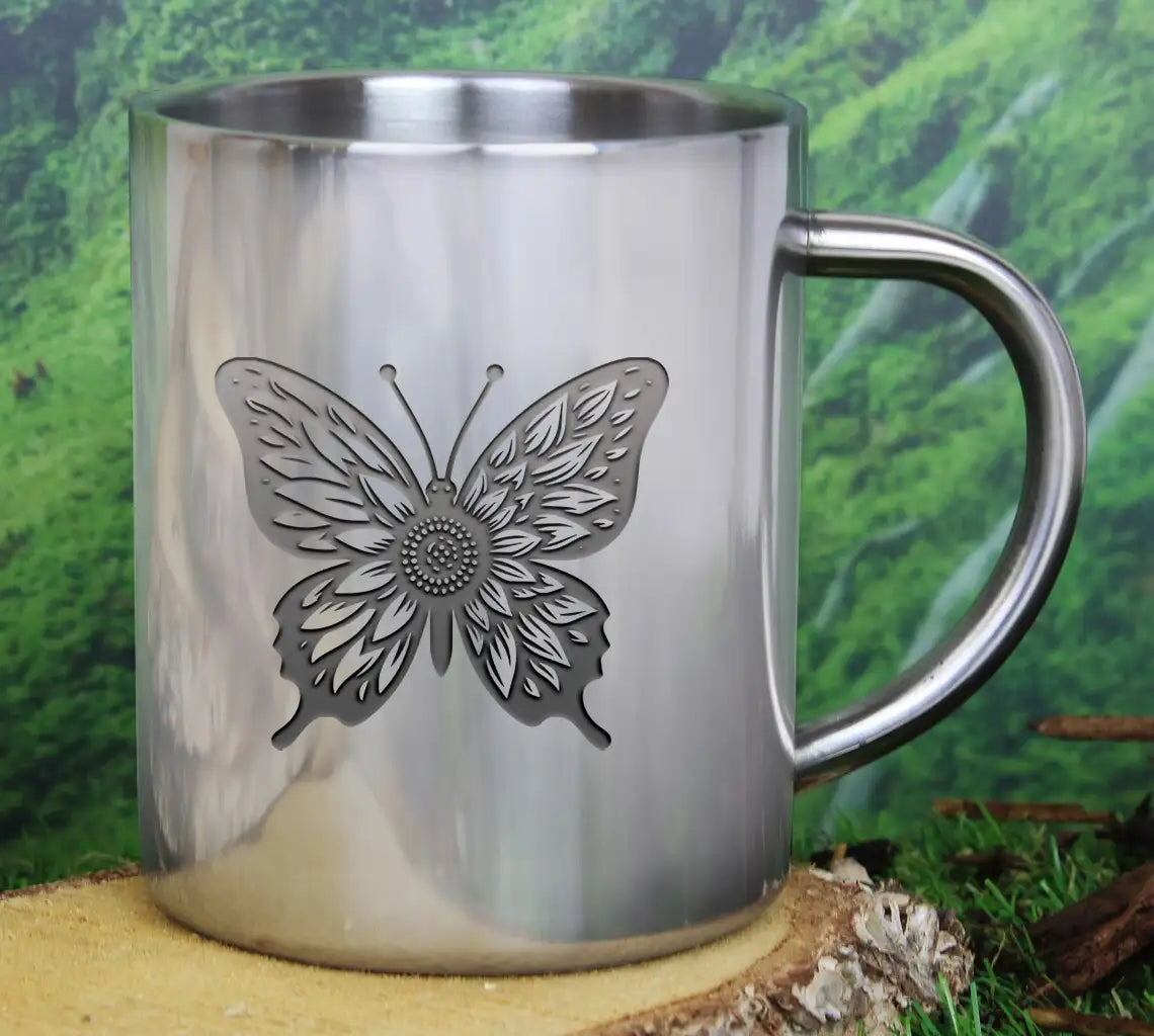Butterfly Flower Mosaic
