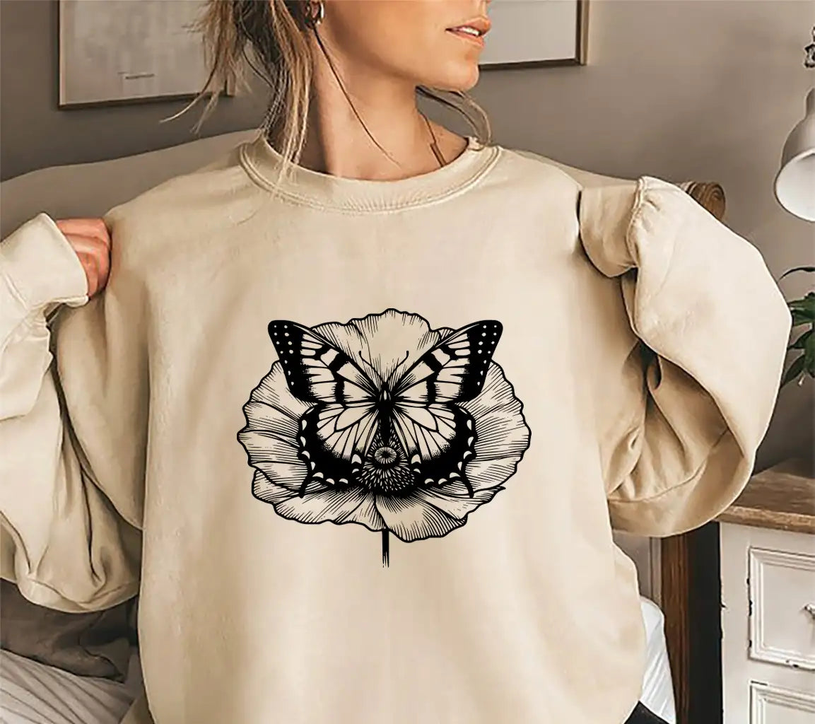 Butterfly Flower Perch
