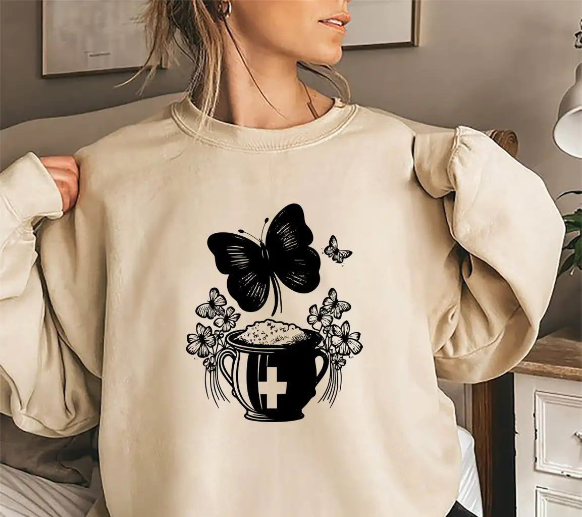 Butterfly Pot Of Gold