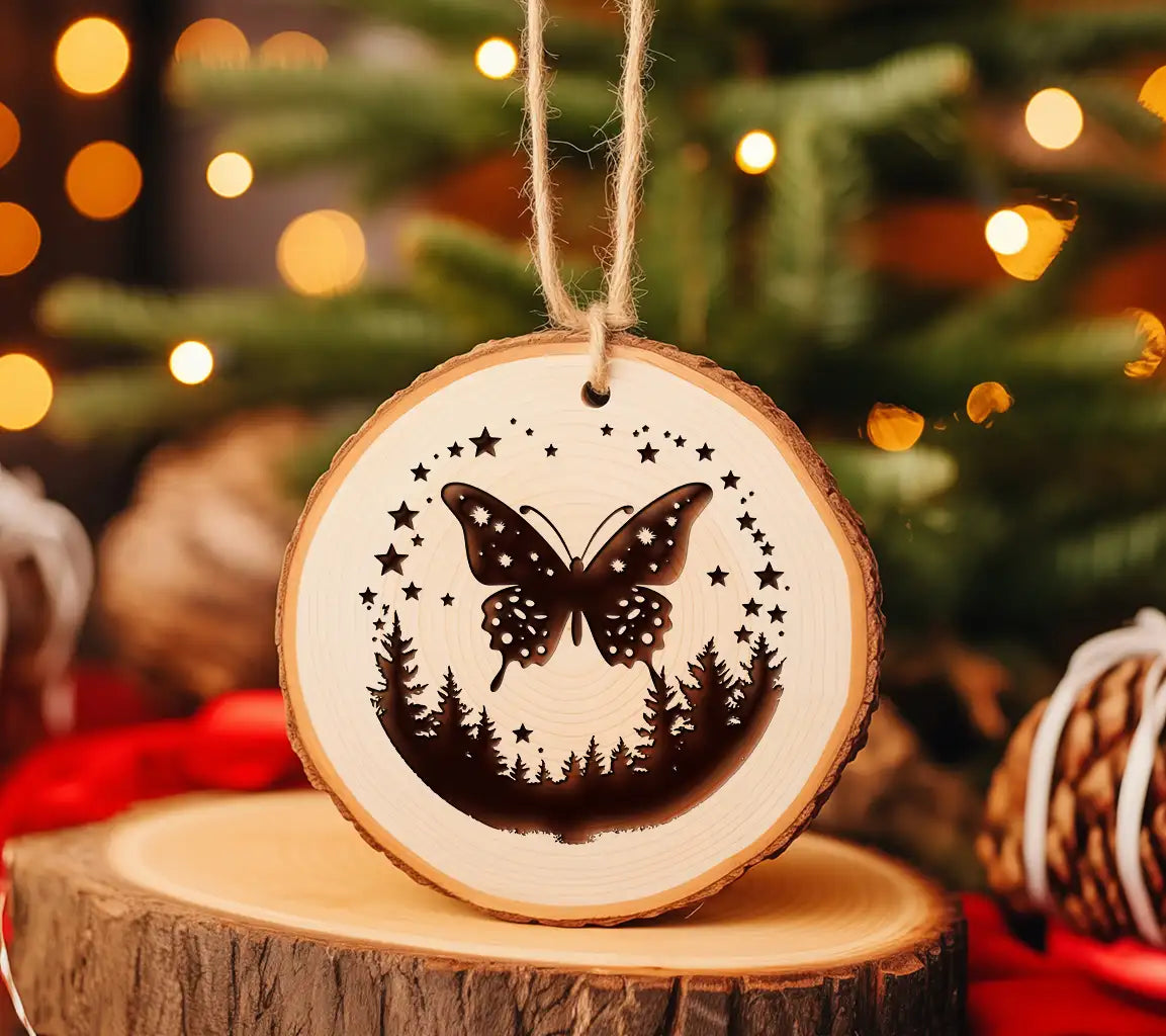 Butterfly Starlit Forest