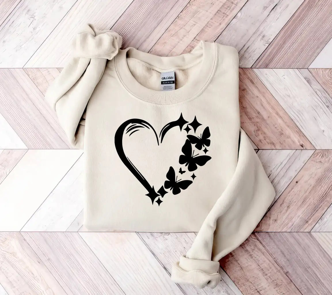 Butterfly Valentine Svg