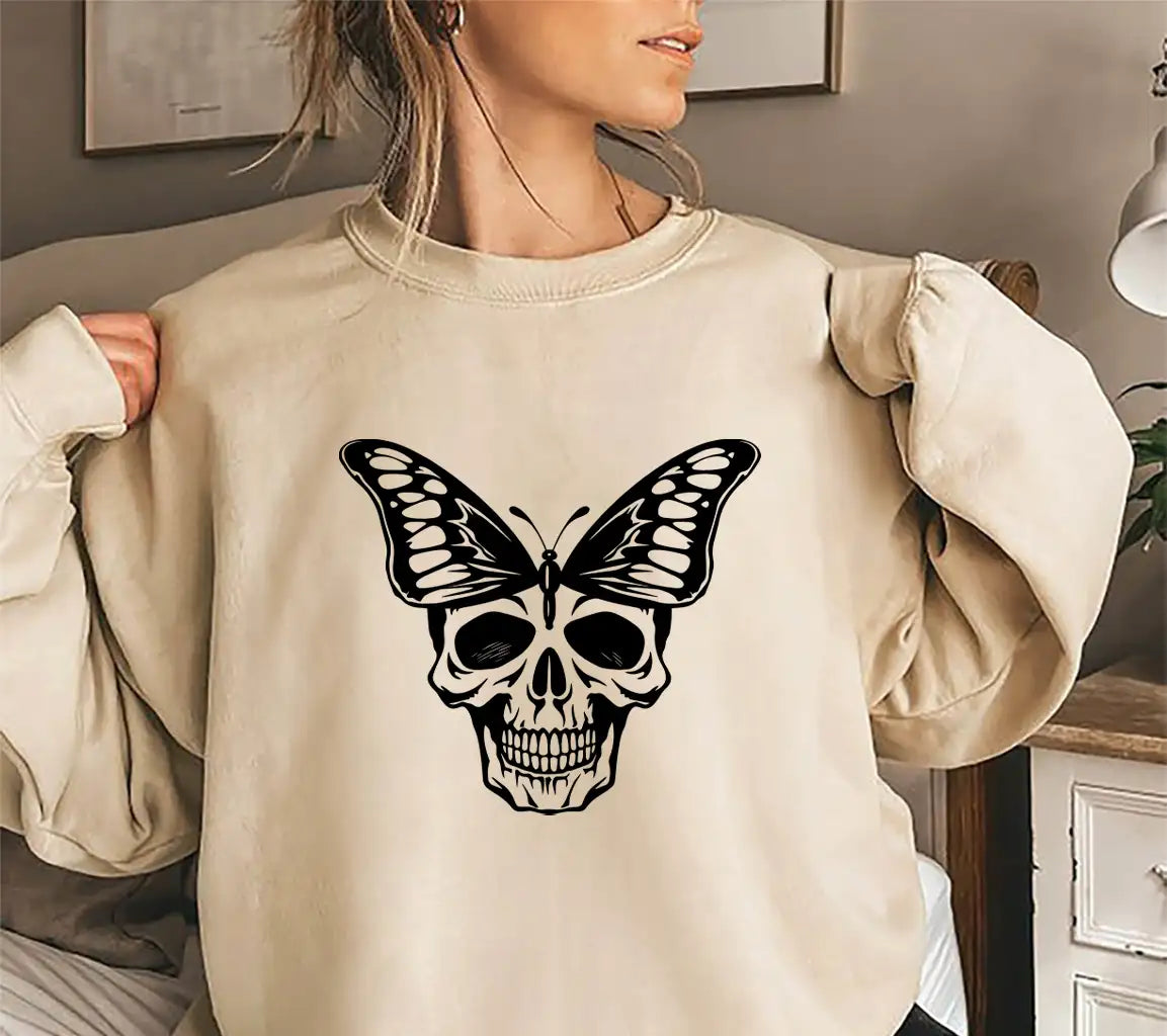 Butterfly Wing Skull
