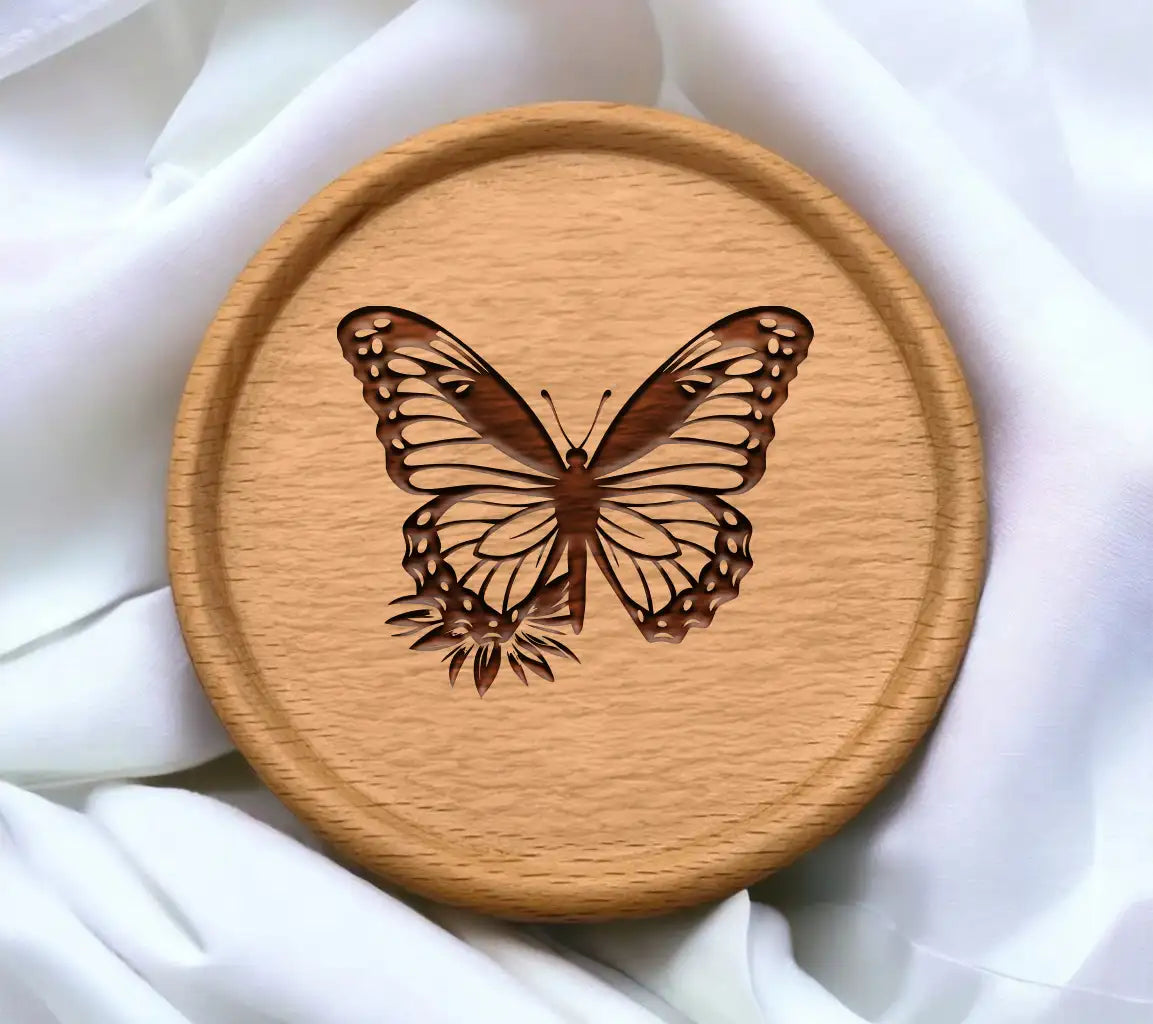 Butterfly And Flower