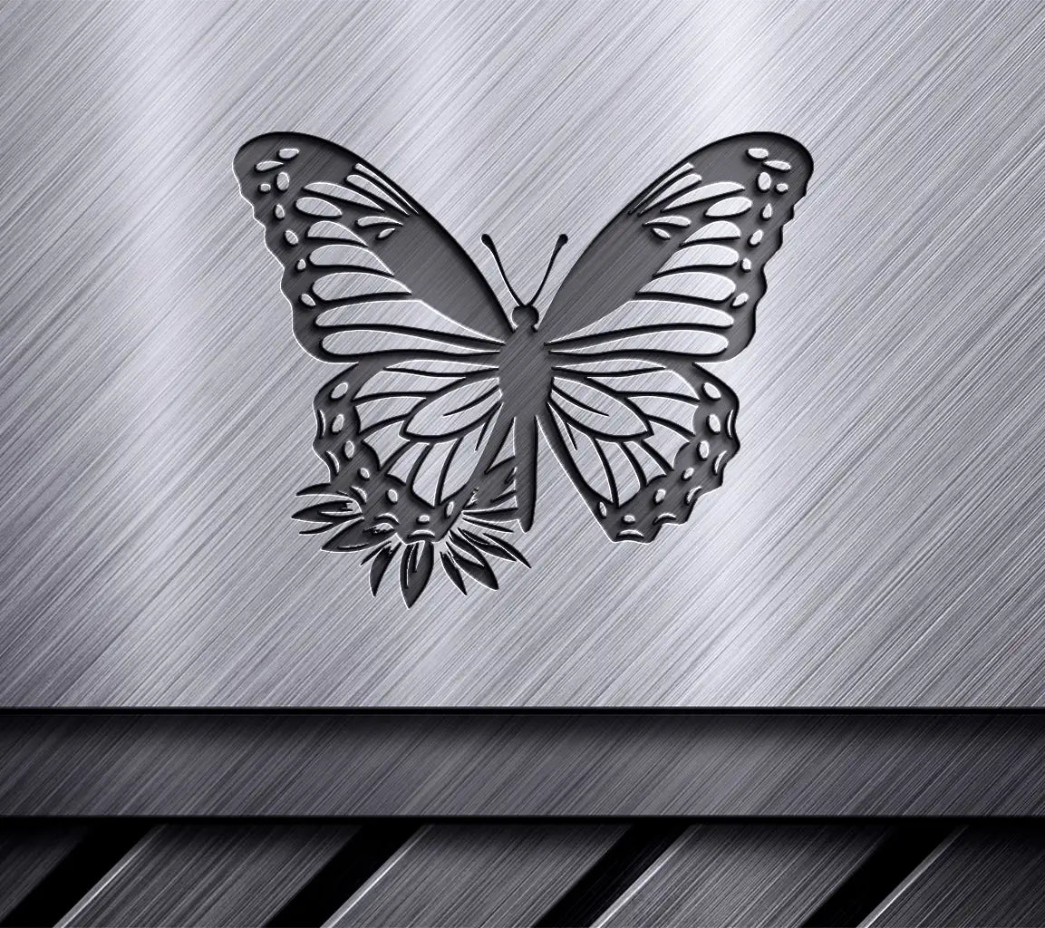 Butterfly And Flower