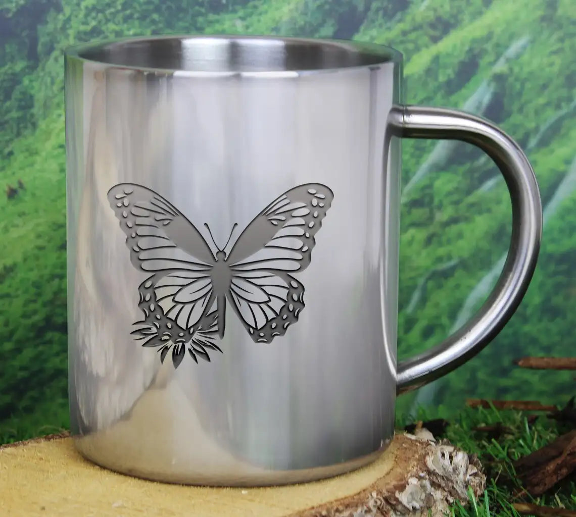 Butterfly And Flower