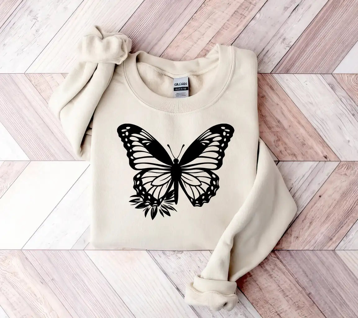 Butterfly And Flower