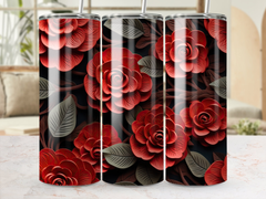 Camellia Flower 20 oz Skinny Tumbler Sublimation Design | Seamless 3D Design | Instant Download PNG | Tumbler Wrap | 20 oz tumbler, 3d tumbler design, 3d tumbler wrap, Camellia Flower, Camellia Tumbler Sublimation, Camellia Tumbler Wrap, Colorful, skinny tumbler wrap, sublimination design, tumbler design, tumbler png, tumbler template, tumbler wrap, tumbler wrap png | Gabe Atkins Designs