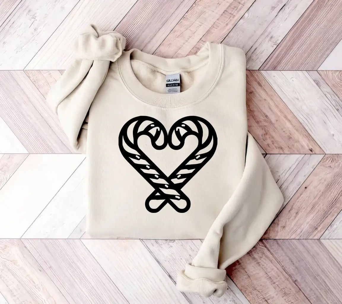 Candy Cane Heart