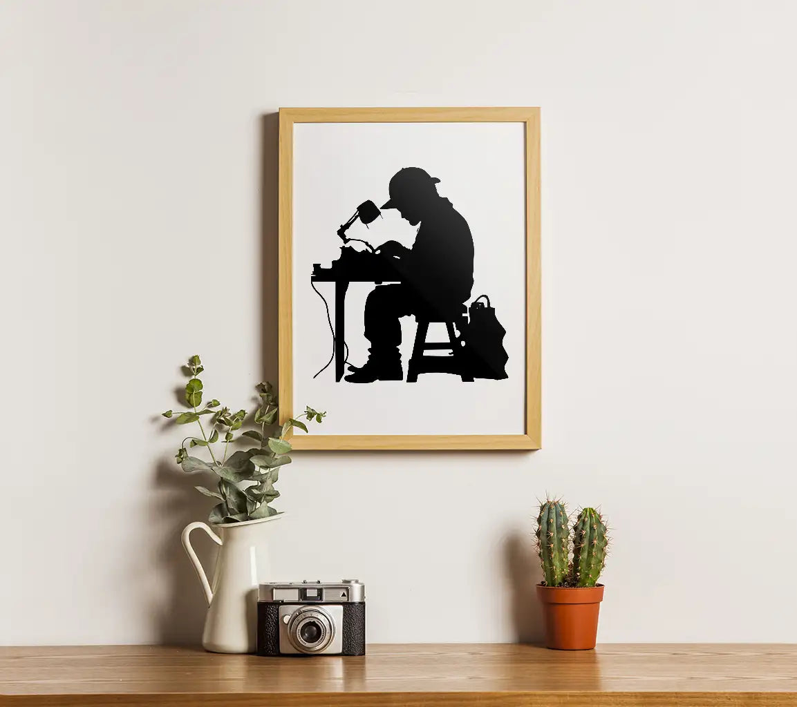 Carpenter At Work