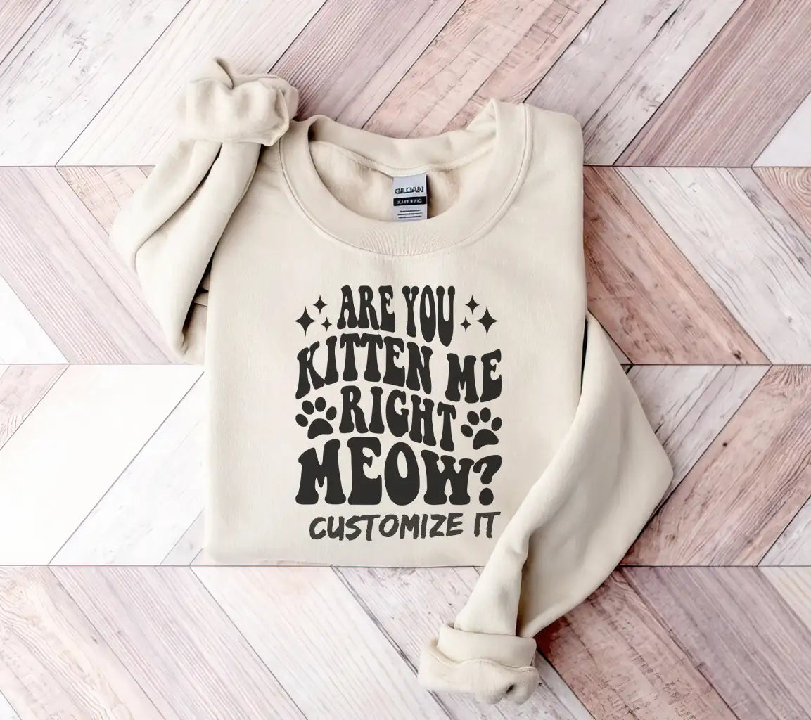 Are You Kitten Me Right Meow  Cat Quote SVG SVG