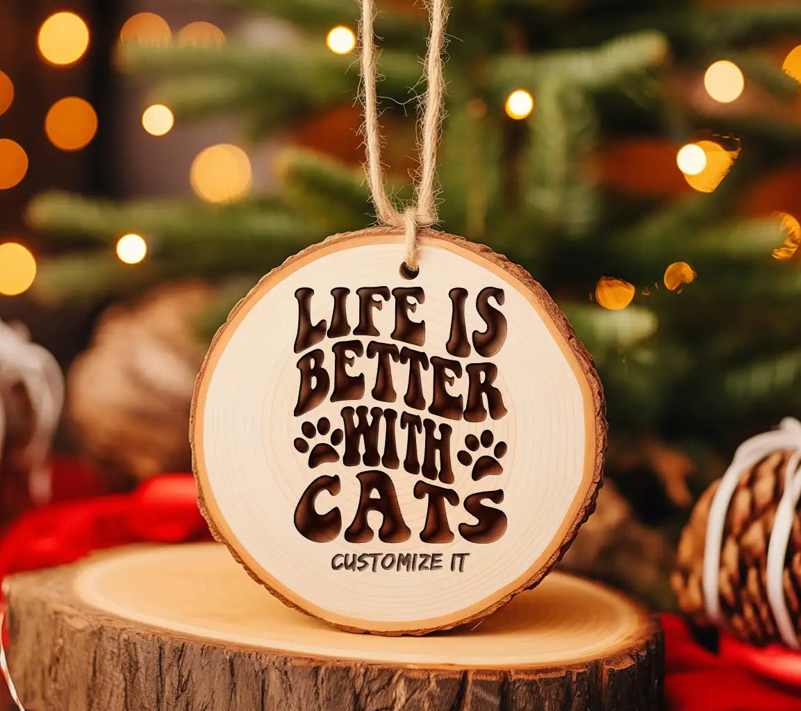 Life Is Better With Cats -  SVG Cut File SVG