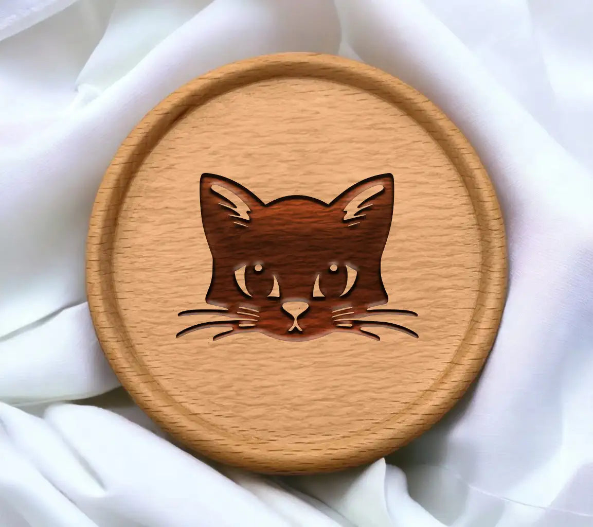 Cat Face Silhouette