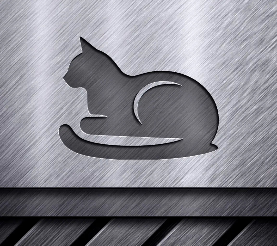 Cat Nap Silhouette