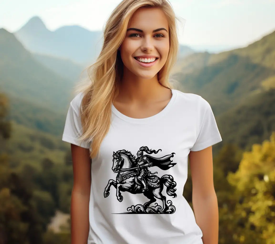 Charging Armored Knight