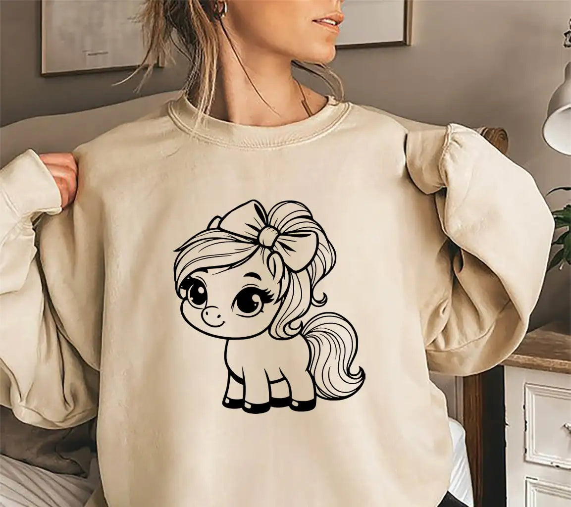 Cheerful Pony Bow