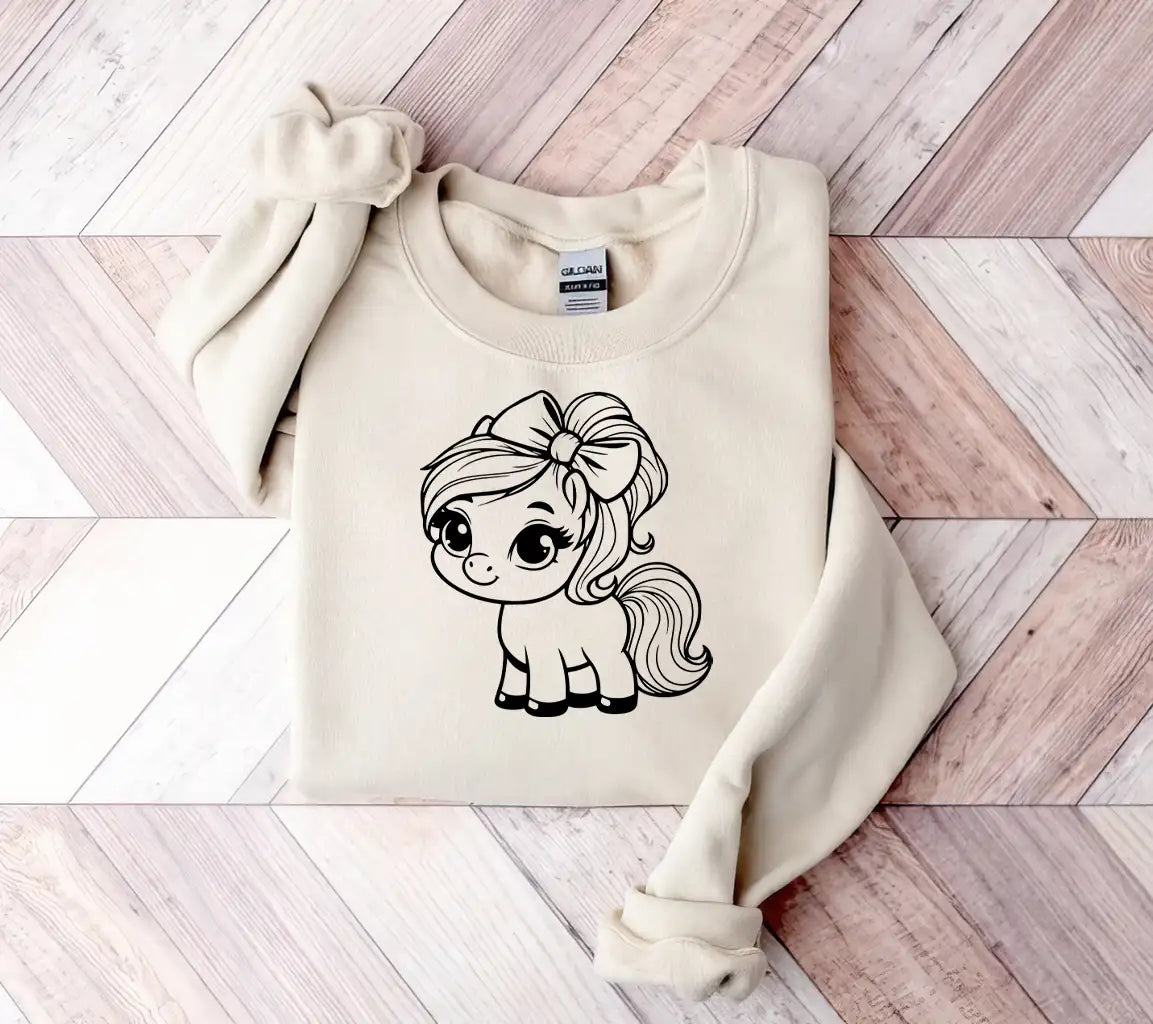 Cheerful Pony Bow