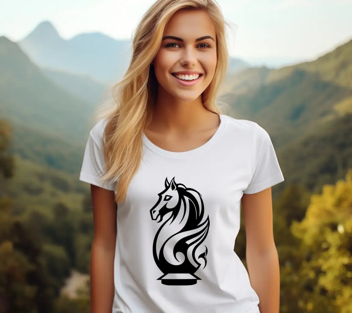 Chess Knight Logo Vector Illustration Chess Knight Vector Icon And Sign