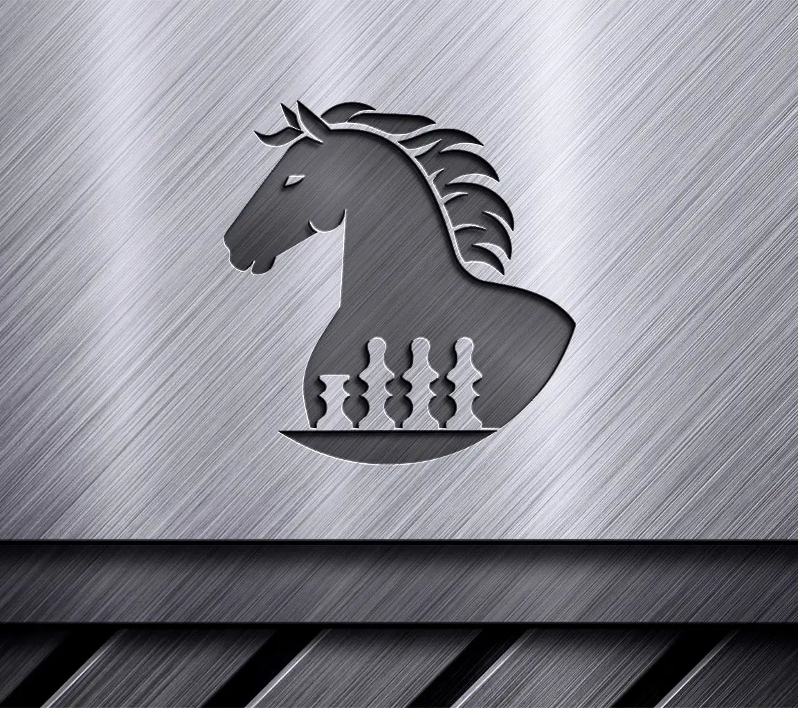Chess Minimalist And Flat Logo Vector Illustration