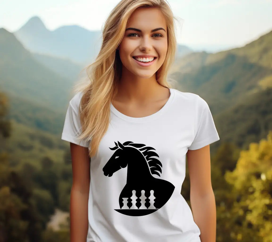 Chess Minimalist And Flat Logo Vector Illustration