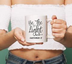 ## Be the Light SVG - Christian Bible Verse Design SVG
