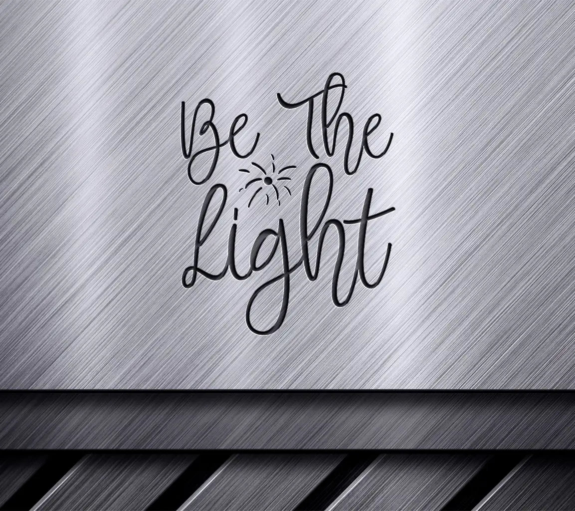 Christian Be The Light SVG with Fireworks Display SVG