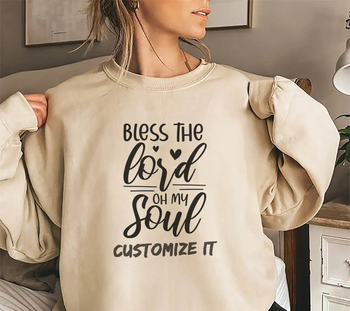 Bless The Lord Oh My Soul SVG - Christian  Design SVG