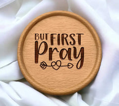 But First Pray SVG -  Arrow Logo SVG