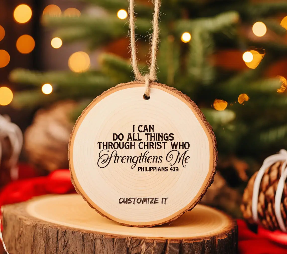 I Can Do All Things Through Christ SVG - Christian Design SVG