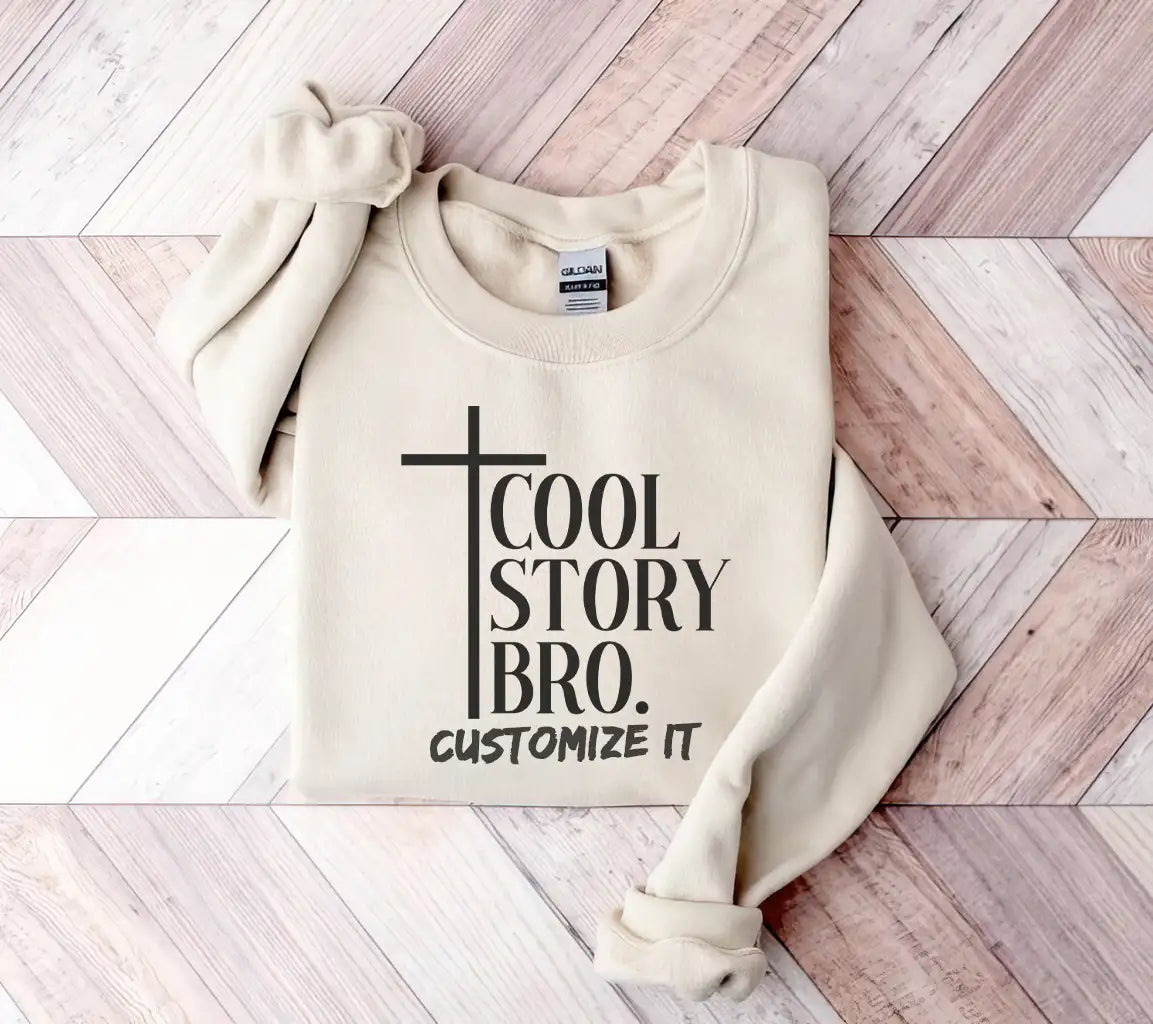 Cool Story Bro SVG -  Christian T-Shirt Design SVG