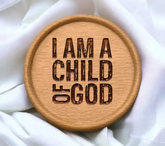  I Am A Child of God Christian T-Shirt SVG Design SVG
