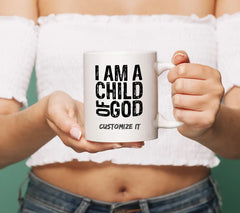 I Am A Child of God Christian T-Shirt SVG Design SVG