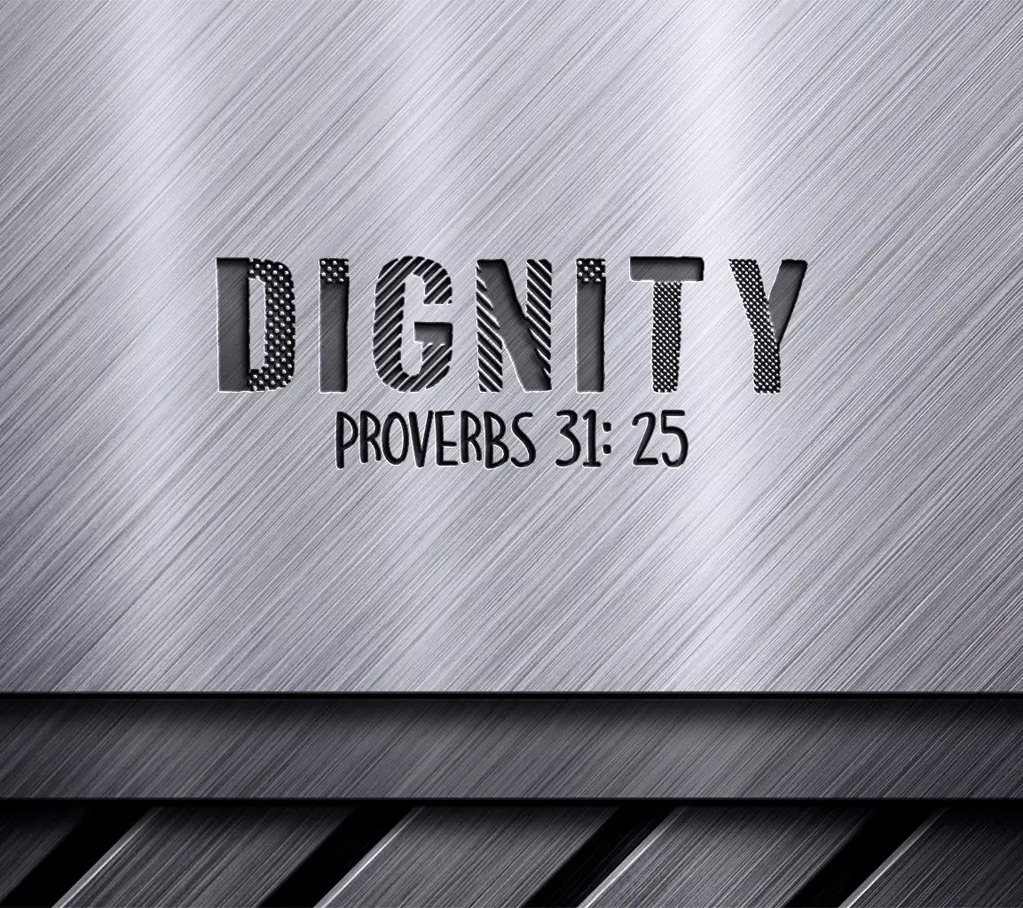 Christian Dignity Proverbs SVG -  Design SVG