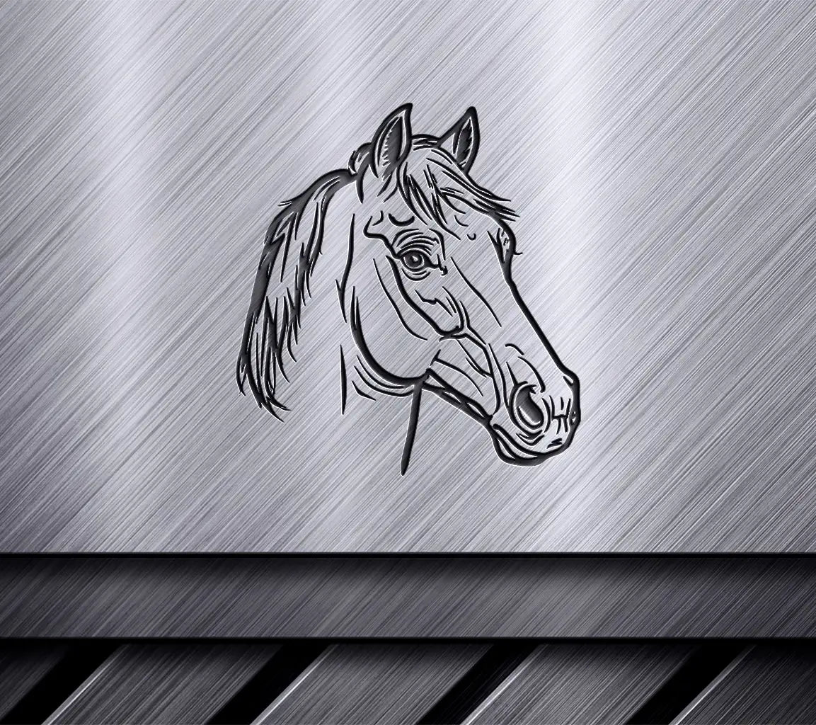 Coloring Book Vector Illustration Of Drawing Of Horse