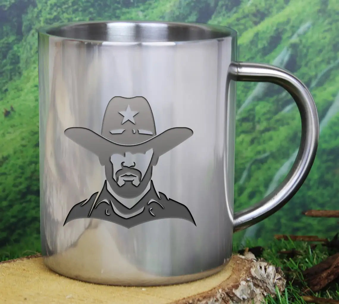 Confident Sheriff With Cowboy Hat
