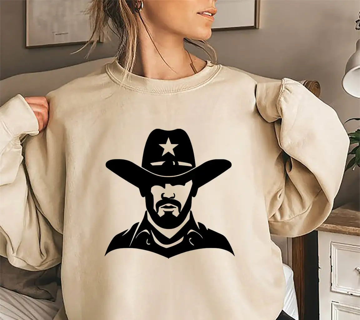Confident Sheriff With Cowboy Hat