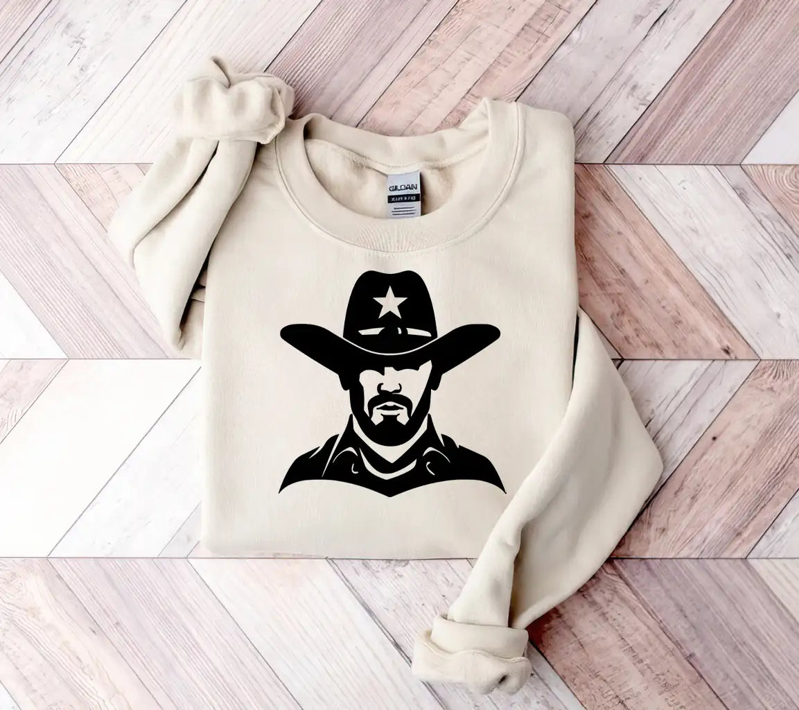 Confident Sheriff With Cowboy Hat