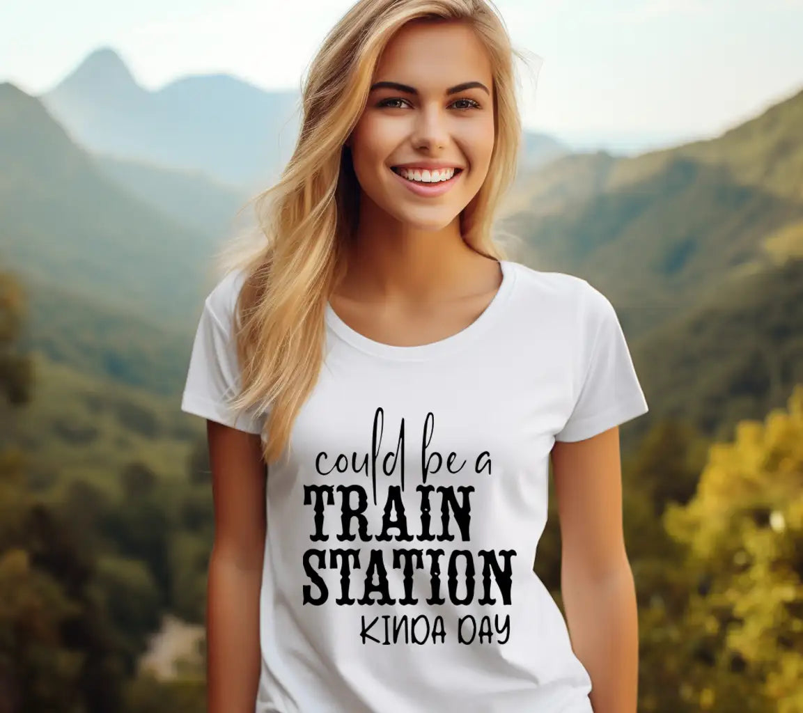 Could Be A Train Station Kinda Day Svg