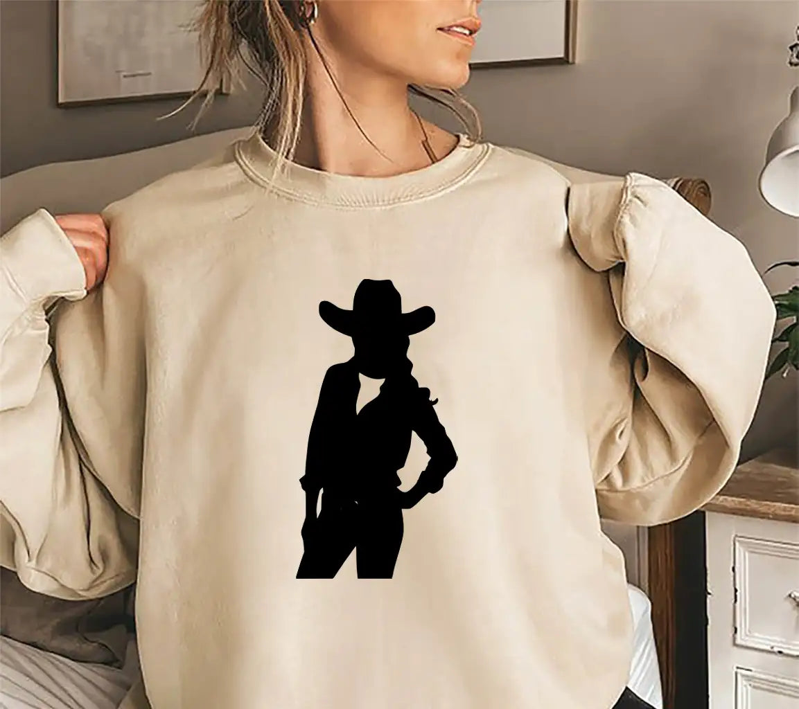 Country Girl Silhouette