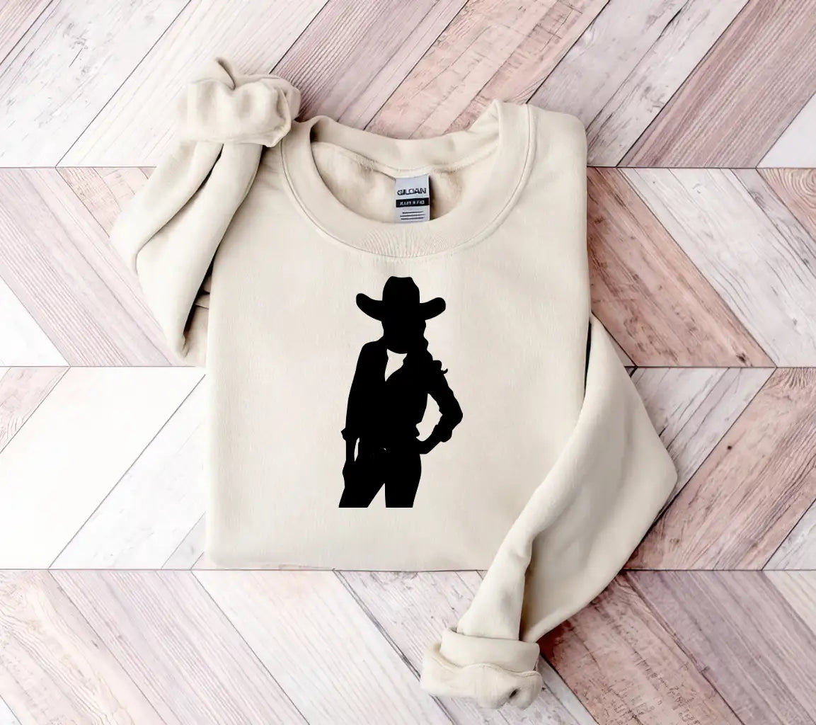 Country Girl Silhouette