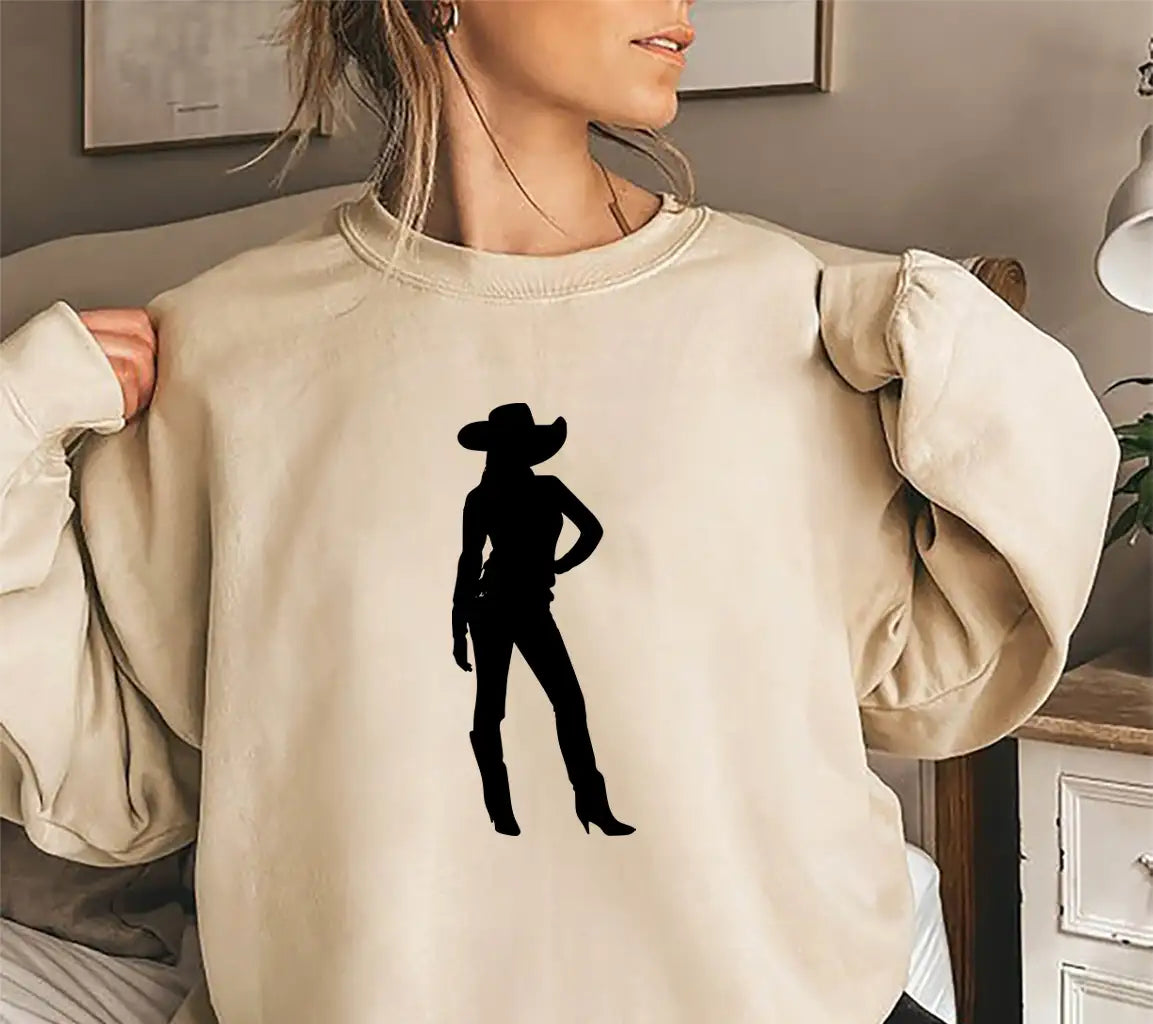 Cowgirl Confidence Silhouette