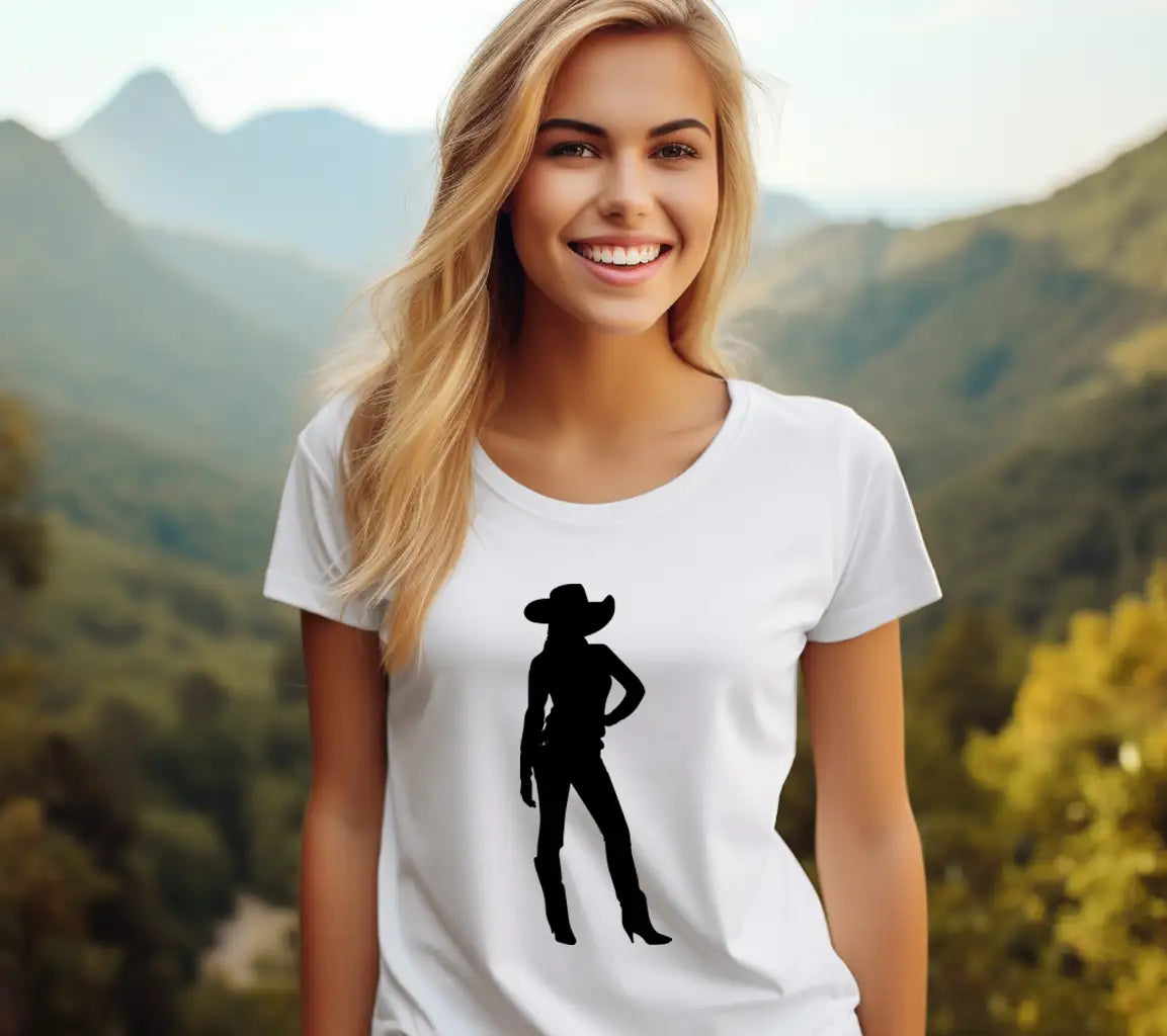 Cowgirl Confidence Silhouette