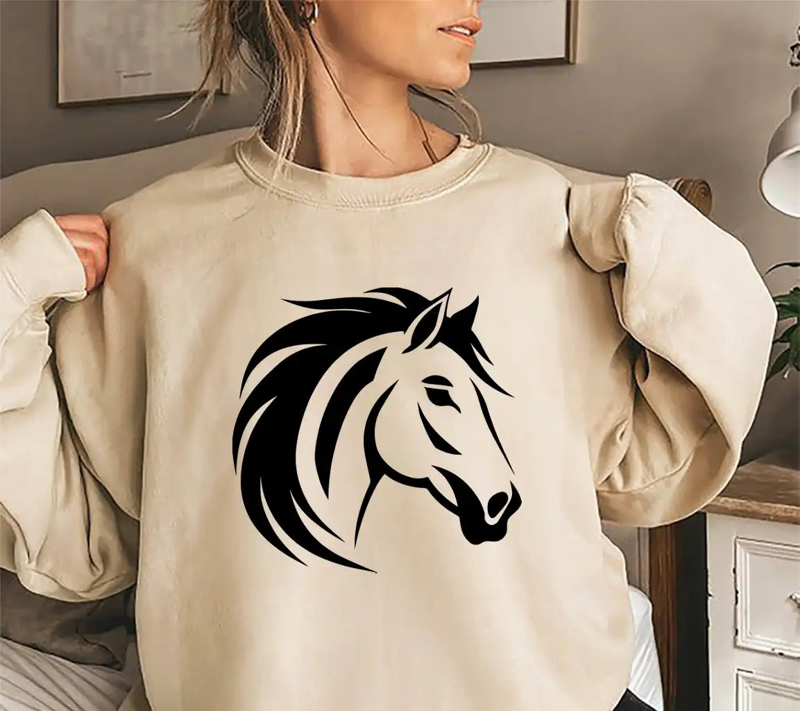 Creative Horse Vector Art Design Logo